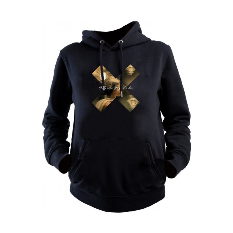 Klokart Alžběta Jungrová - Unisex mikina Dotek pravdy černá - Černá / 106140667