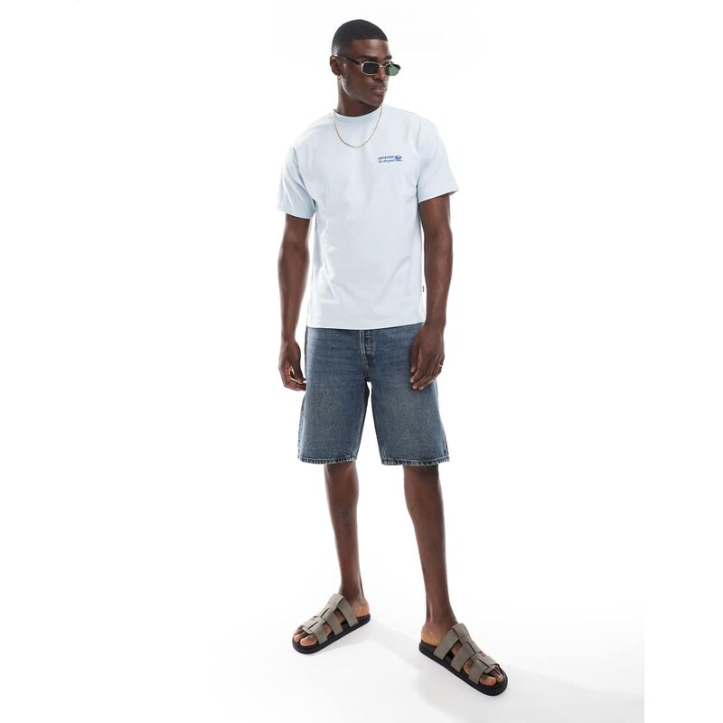Dr Denim Dash regular fit mid waist shorts in canyon mid vintage