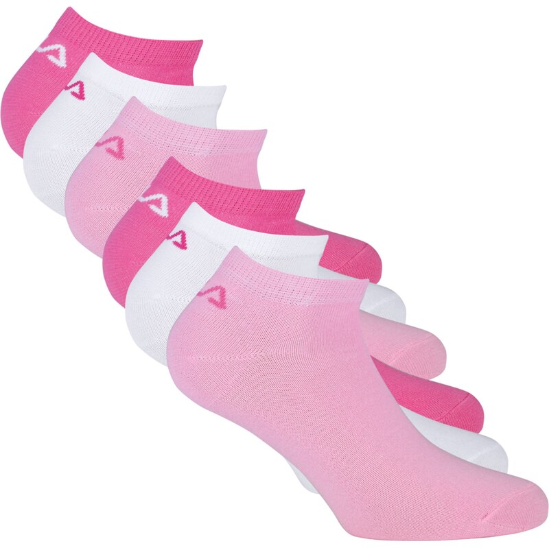 FILA Ponožky pink / bílá 106144440