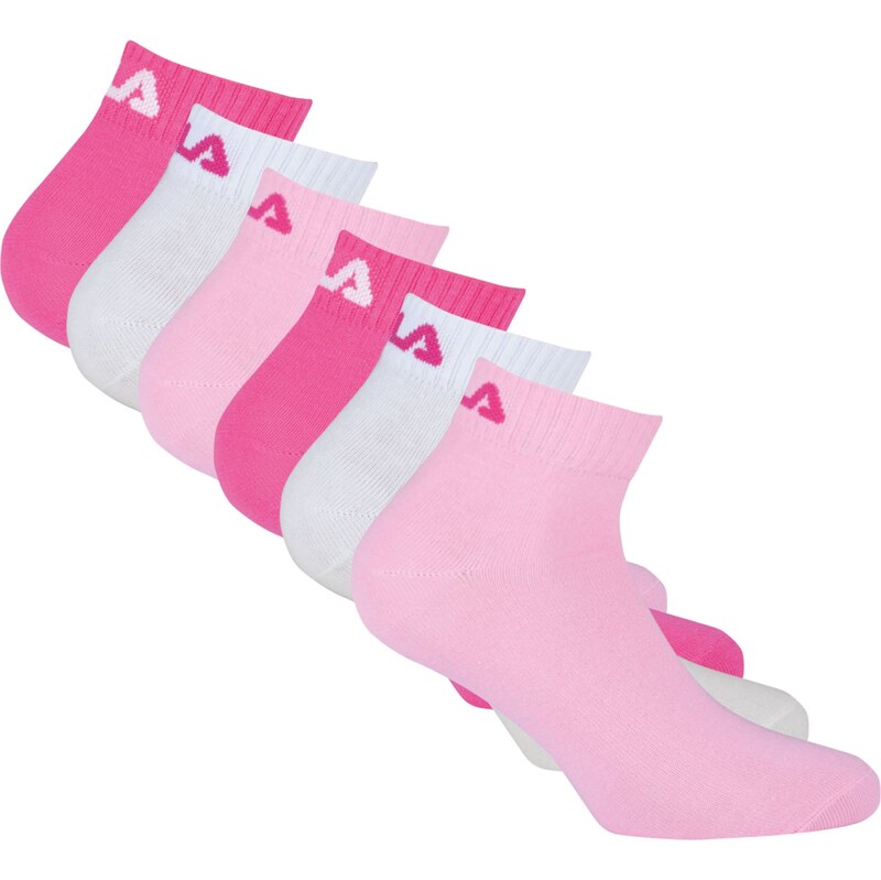 FILA Ponožky pink / bílá 106144418