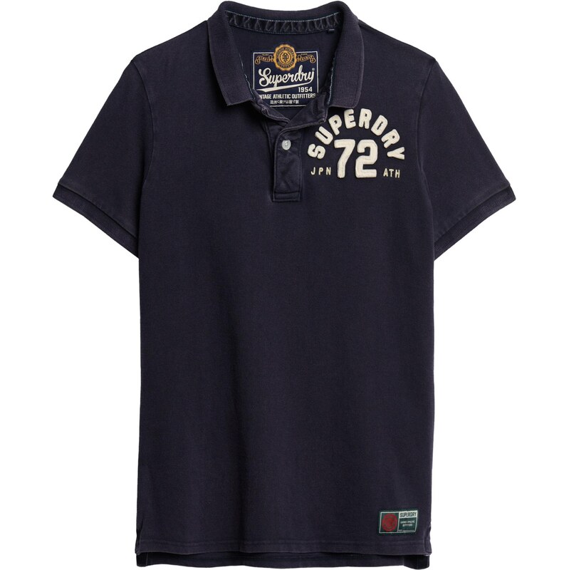 Superdry & Co Tričko marine modrá / bílá