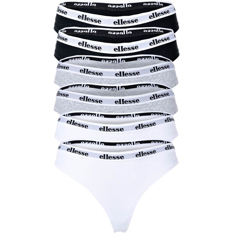 ELLESSE Tanga šedá / černá / bílá