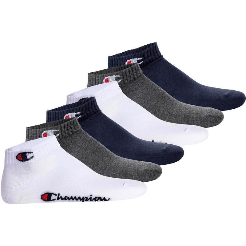 Champion Ponožky námořnická modř / antracitová / jasně červená /
