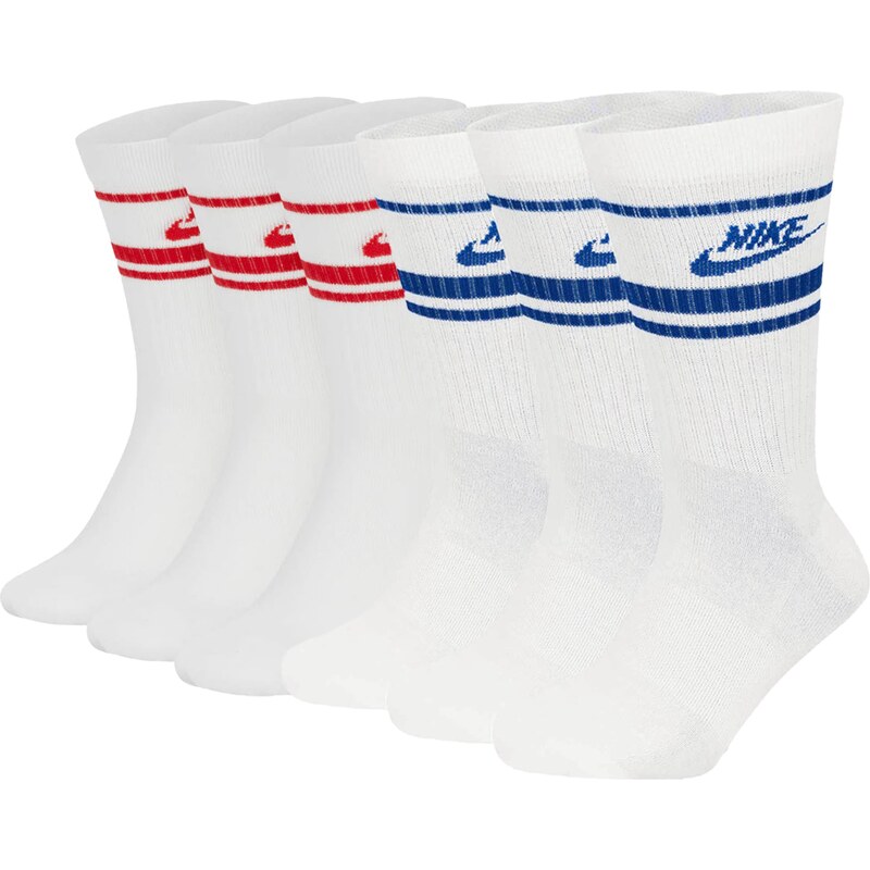 NIKE Sportovní ponožky modrá / bílá