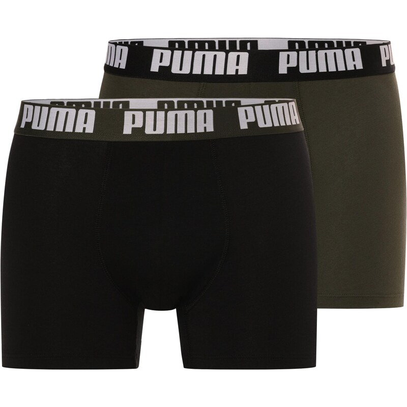 PUMA Boxerky olivová