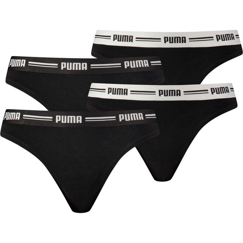 PUMA Tanga černá / bílá
