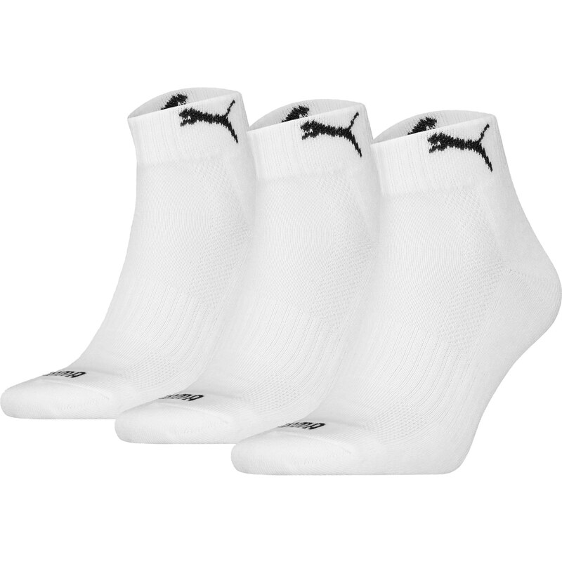 PUMA Ponožky černá / bílá