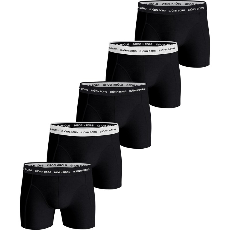 BJÖRN BORG Boxerky černá / bílá 106146247