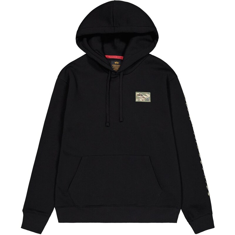 ALPHA INDUSTRIES Mikina černá