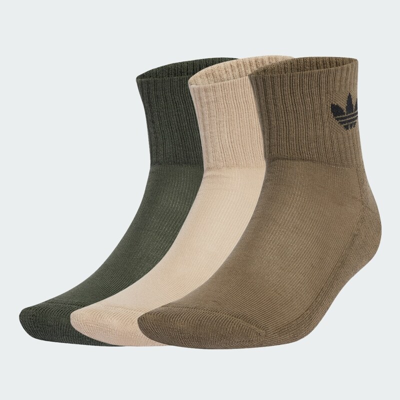 Adidas Ponožky Mid-Cut Crew – 3 páry