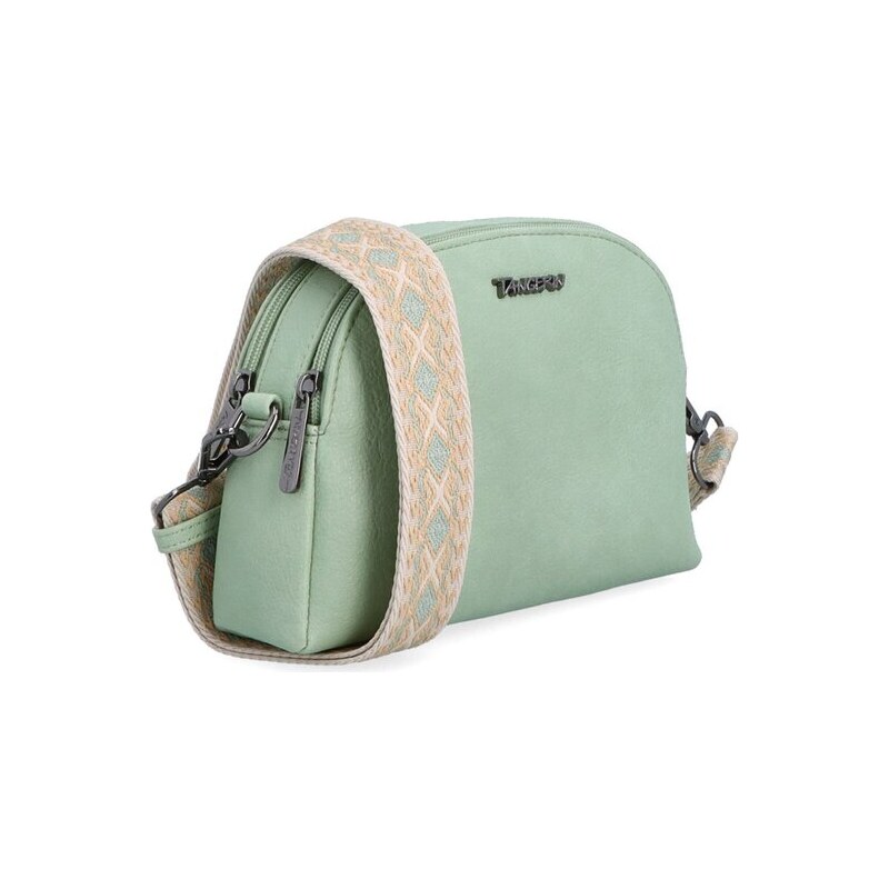Malá něžná crossbody kabelka Famito 8044 ZE zelená 115668039