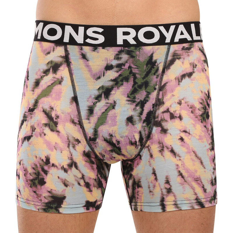 Pánské boxerky Mons Royale merino vícebarevné (100088-2169-875)