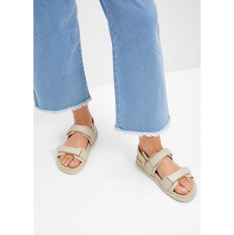 bonprix Sandály Béžová