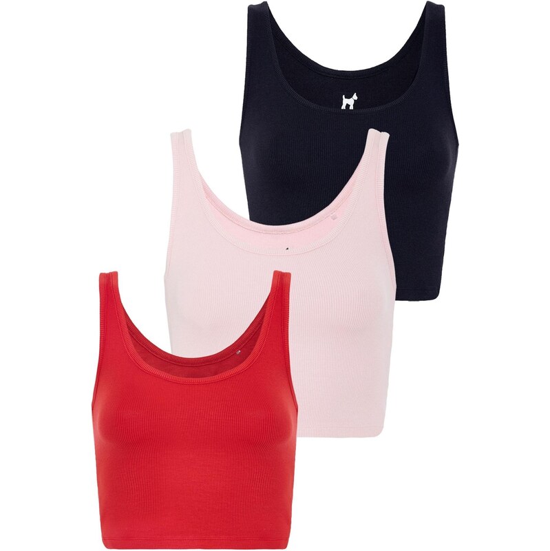 Williot Top pudrová / jasně červená / černá 109393849