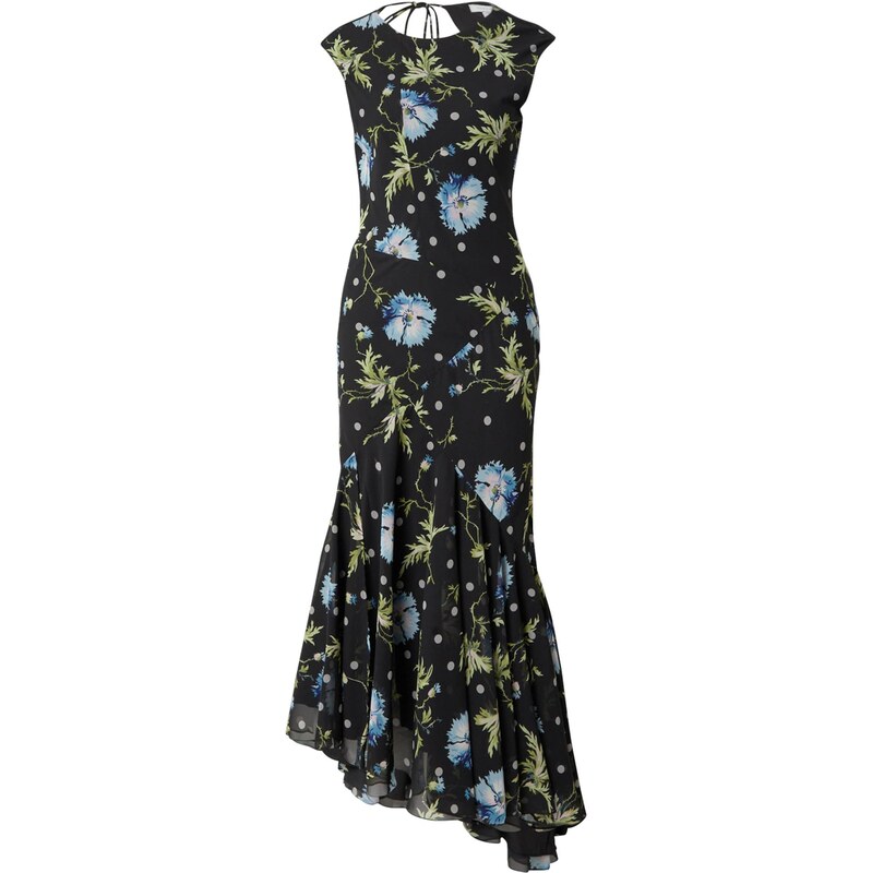 TOPSHOP Šaty světlemodrá / zelená / černá / bílá