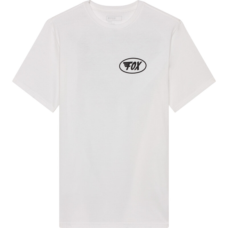 Pánské triko Fox Fox Wing Ss Prem Tee - Optic White