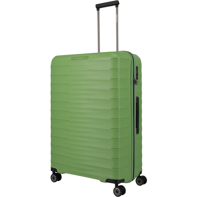 Velký skořepinový kufr Travelite MoobyGreen