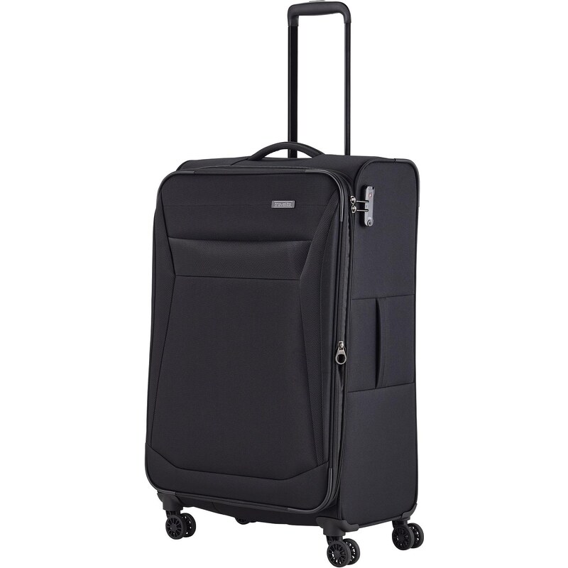 Velký textilní kufr na kolečkách Travelite ChiosBlack