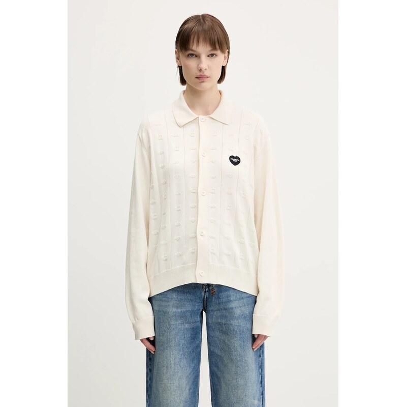 Bavlněný kardigan Carhartt WIP Drewe Cardigan