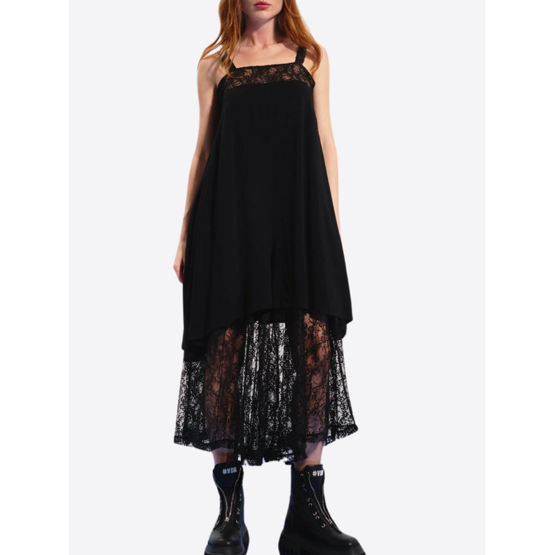 #VDR Lace Black overal
