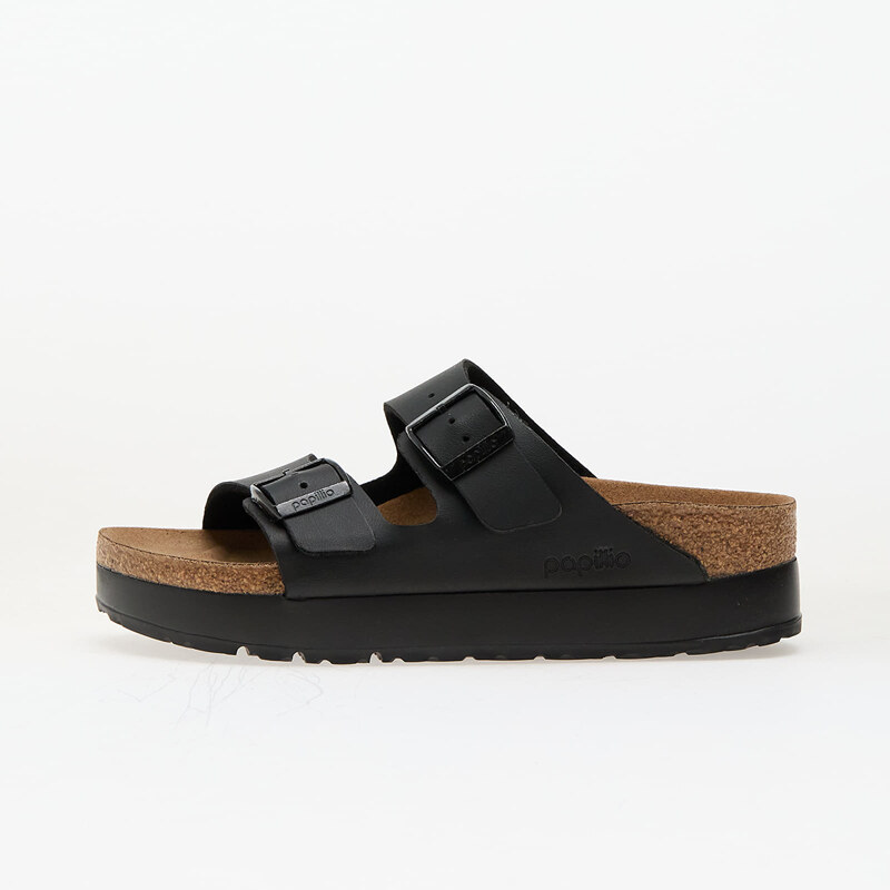 Birkenstock Arizona PAP Flex Platform Birko-Flor Black 41