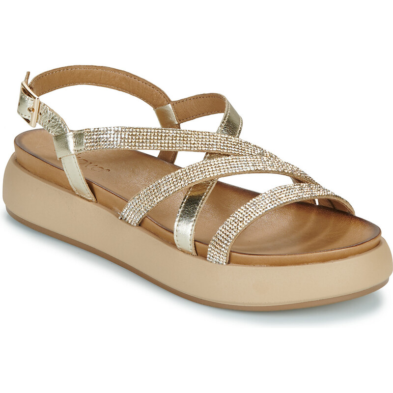 Inuovo Sandály bez podpatku A96051-GOLD 106186999