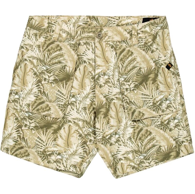 ALPHA INDUSTRIES Kalhoty Honolulu béžová / zelená / olivová 106194314