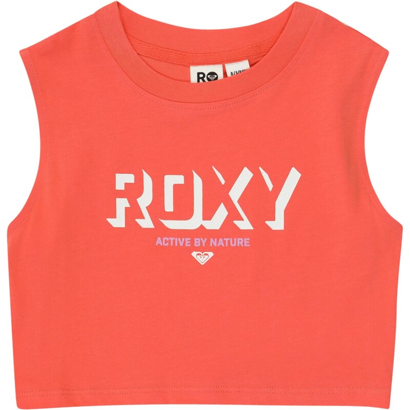 ROXY Sportovní top světle fialová / korálová / bílá