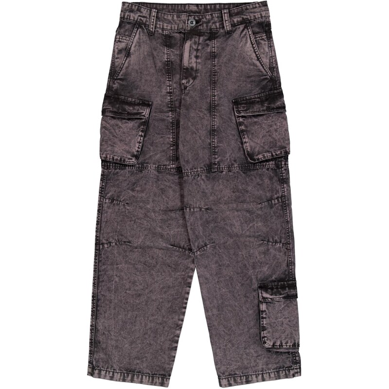ALPHA INDUSTRIES Džíny s kapsami černá džínovina 106194344