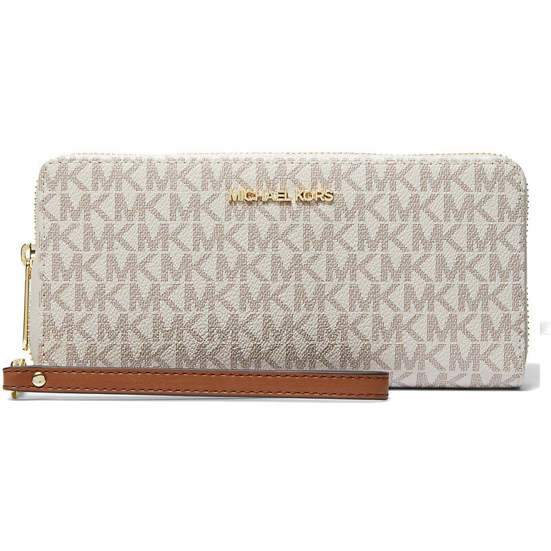 Michael Kors Peněženka Jet Set Travel Continental Vanilla