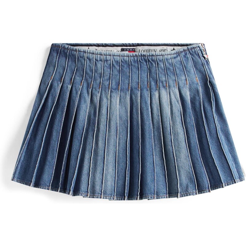 Tommy Jeans Sukně modrá džínovina