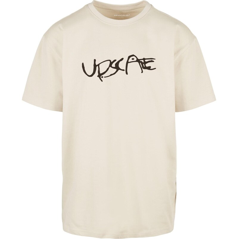 MT Upscale Tričko Giza písková / hnědá / černá