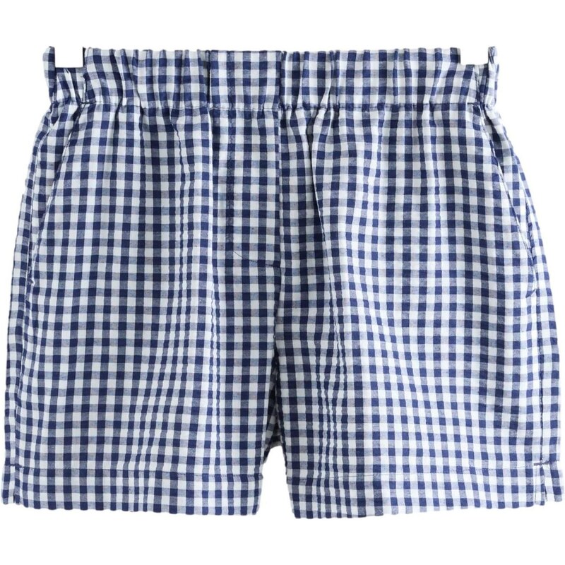 Next Kalhoty námořnická modř / bílá