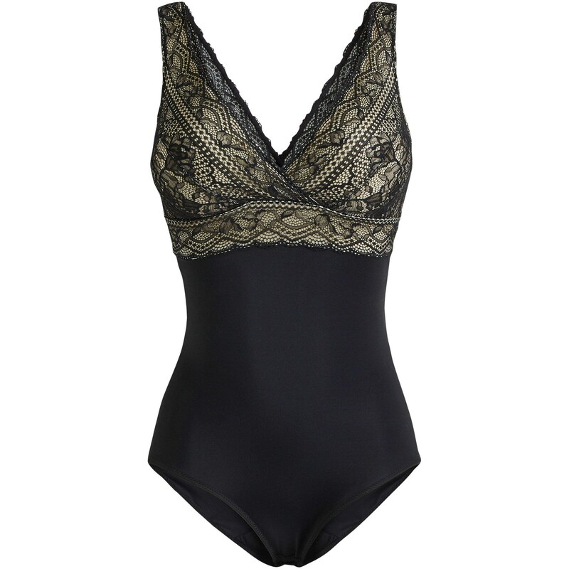 bonprix Stahovací body, středně tvarující efekt černá Žena 115604661