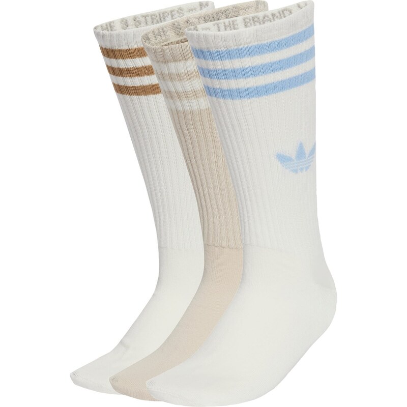 ADIDAS ORIGINALS Ponožky béžová / světlemodrá / hnědá / bílá