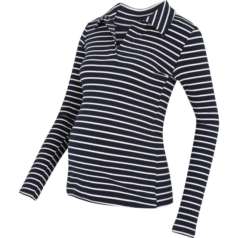 Vero Moda Maternity Tričko 'VMMSea' tmavě modrá / bílá