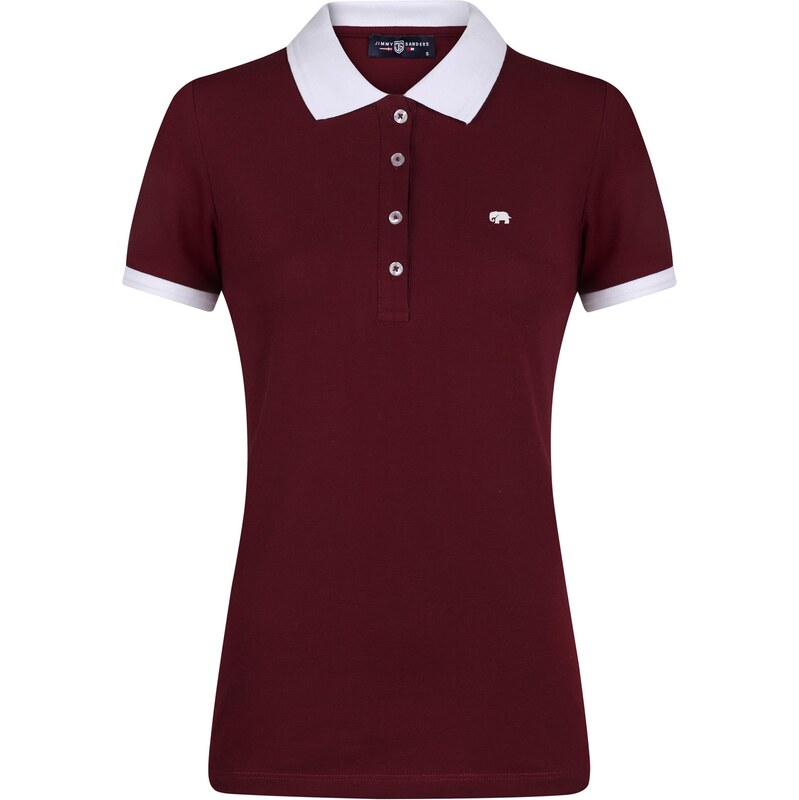 Jimmy Sanders Top bordó 109393905