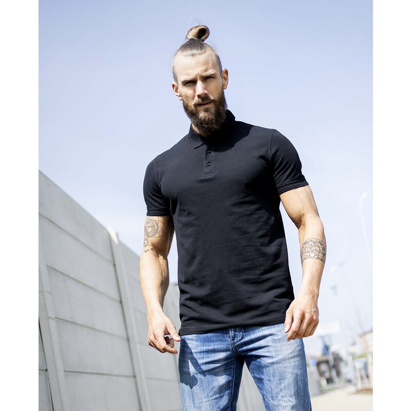 ARDON ZIDYN Pánská polokošile černá H13280 -