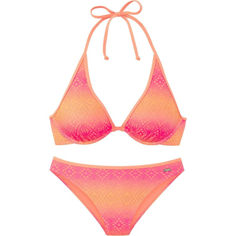 BUFFALO Bikiny jasně oranžová / růžová