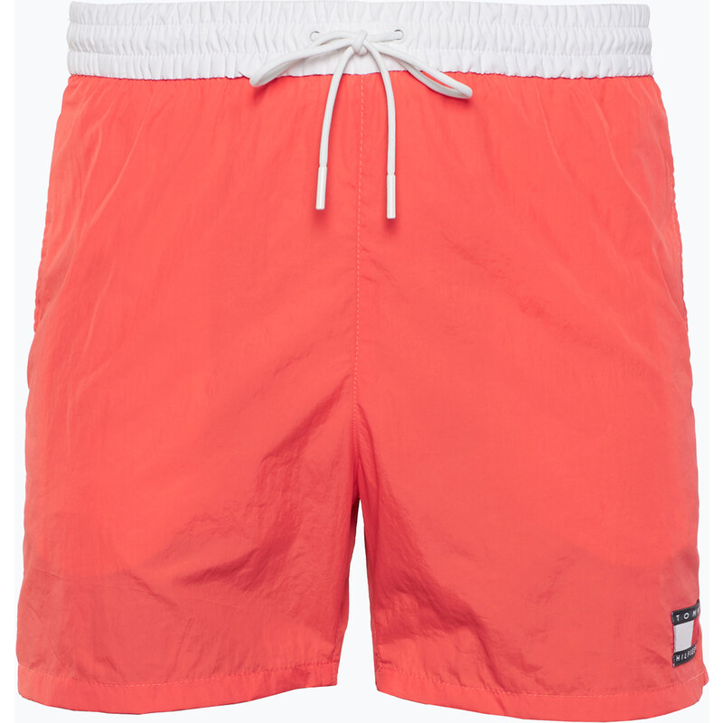 Pánské plavecké šortky Tommy Hilfiger Medium Drawstring pink