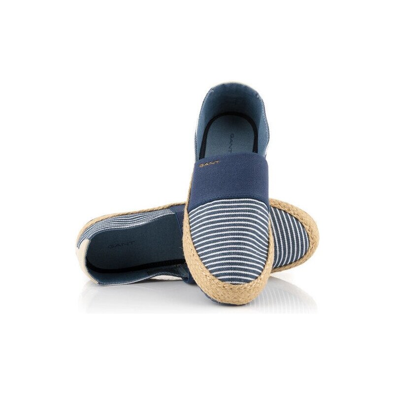 Vzdušené a stylové espadrilky Gant 30568944 modrá 106240419