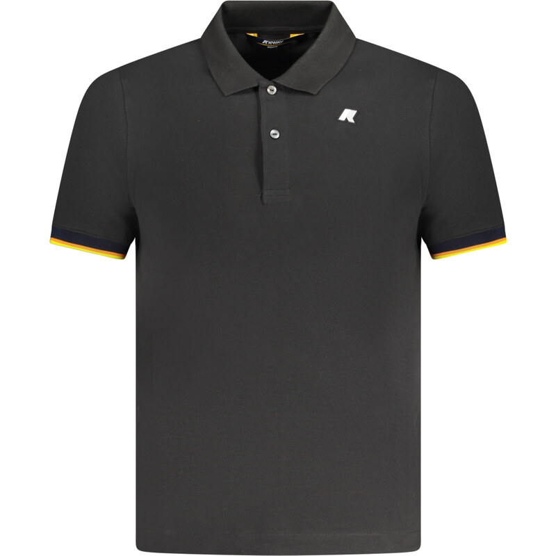 Černé pánské polo triko K-WAY
