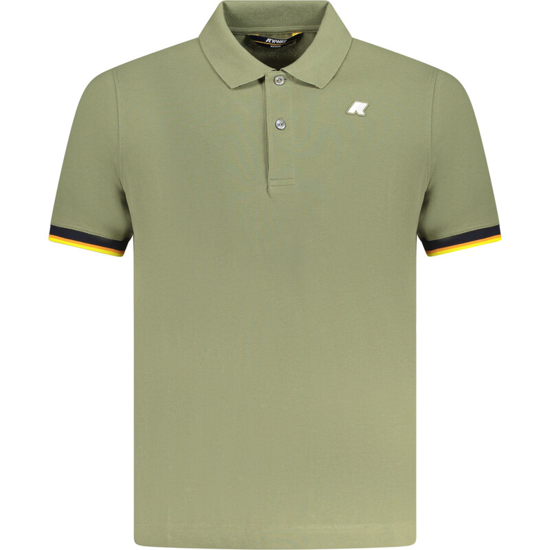 Zelené pánské polo triko K-WAY
