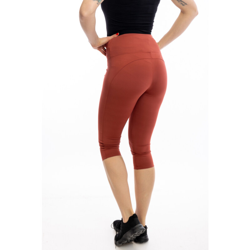 Benter Dámské sportovní legíny SPORT [46212] Barva: Cihlová, Velikost: 106237409