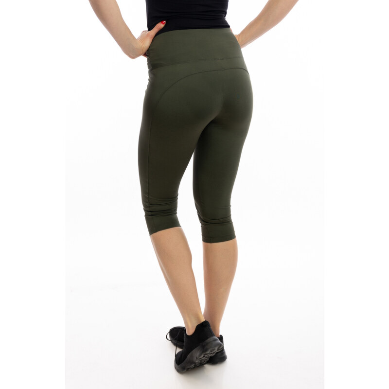 Benter Dámské sportovní legíny SPORT [46212] Barva: Khaki, Velikost: L 106237411