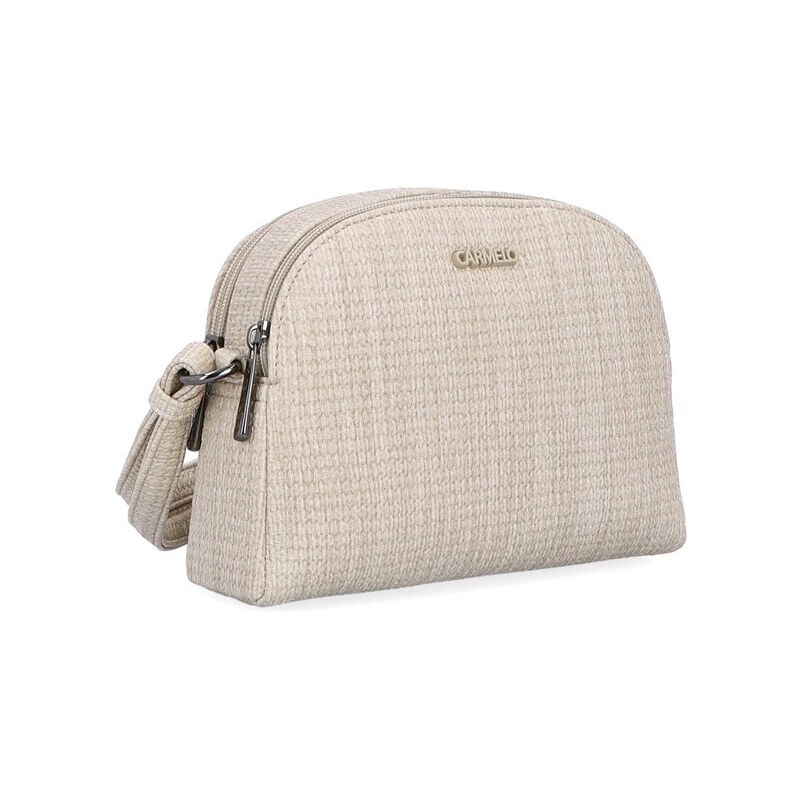 Crossbody kabelka s jemným vzorem a 2 přihrádkami Famito 4336 BE 115605305