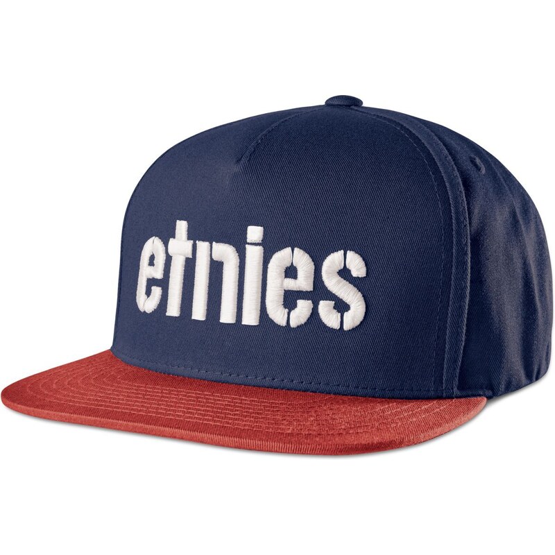 Kšiltovka etnies Corp Snapback navy/red/white