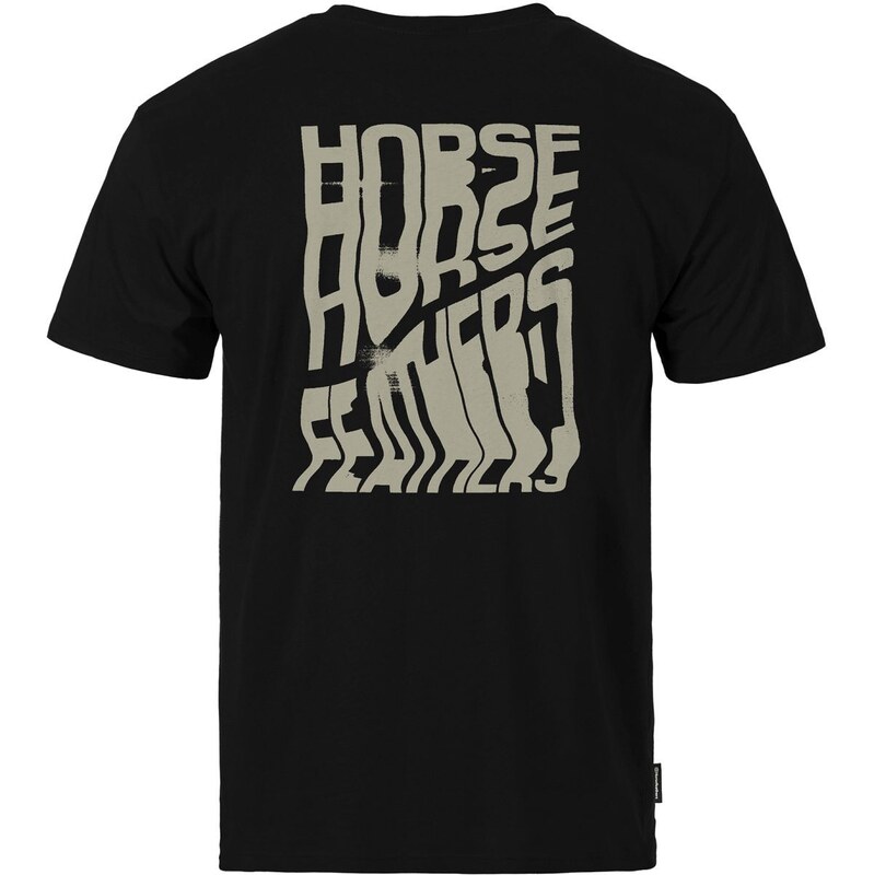 Tričko Horsefeathers Xerox black