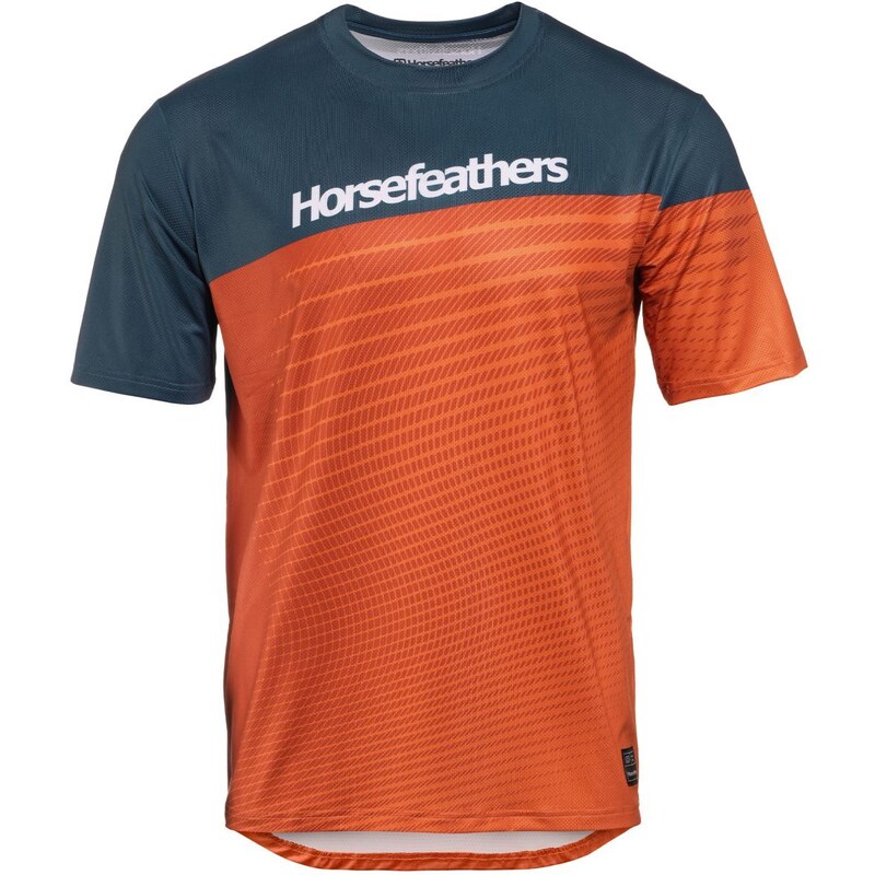 Cyklo dres Horsefeathers Quantum Bike petrol/burnt orange