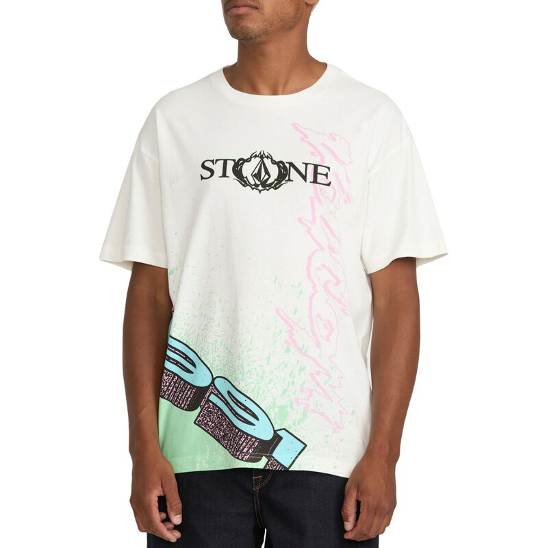 Tričko Volcom Heavy Tubes Sst Off White